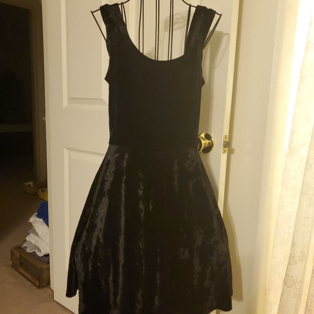 Velvet Mini Dress - Picture 2 of 3